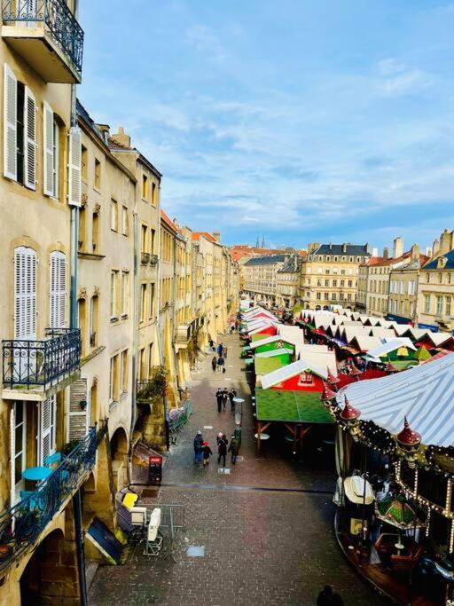 Le Grand Cerf By La Chambre A Cote Metz Exterior foto